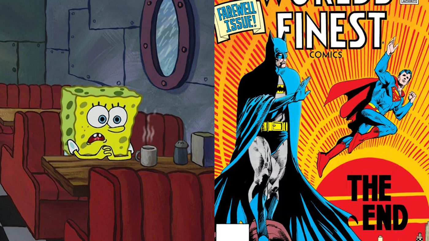 SpongeBob and World's Finest Comics